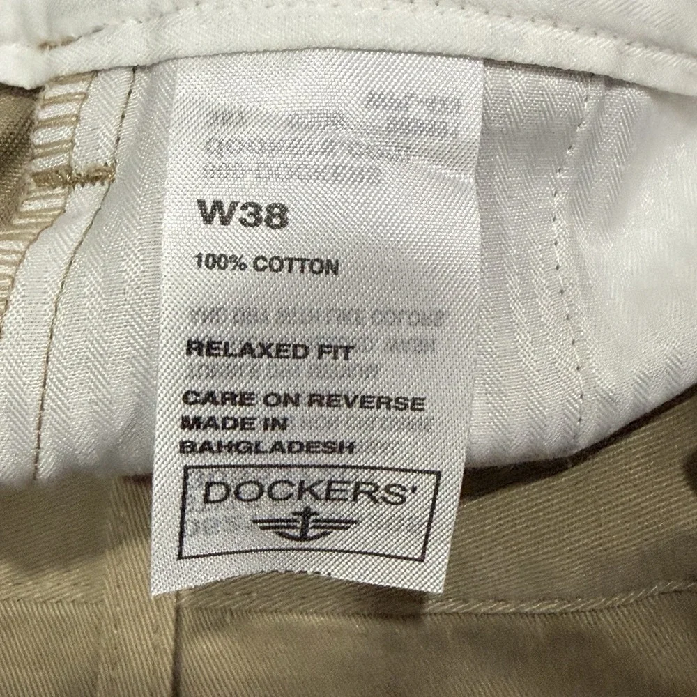 Dockers Chino Shorts Men's Size 38 Khaki Outdoors Casual‎ Beach NWT